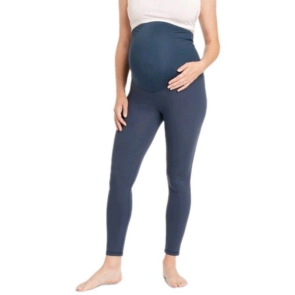 Isabel Maternity XXL Over Belly High-Waisted Active Maternity Leggings Cooling - Picture 2 of 7